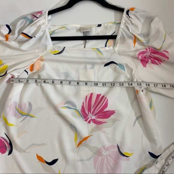A NEW DAY Long Sleeve Floral Print Blouse Size XL - Picture 13 of 15